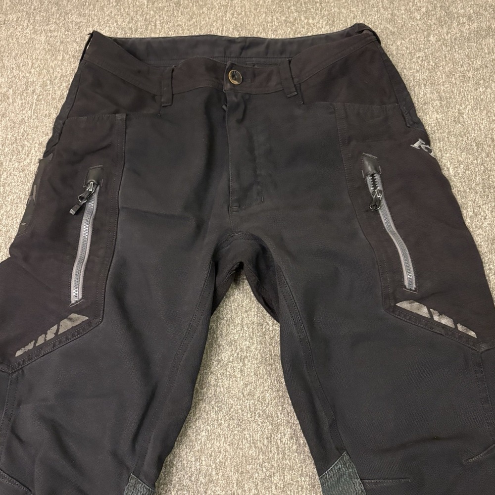 Klim Kodiak Motorcycle Pants Mens 32X30 Waterproof Cordura Touring Reflective‎